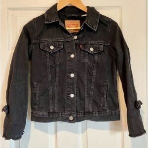 Classic Black Denim Jacket